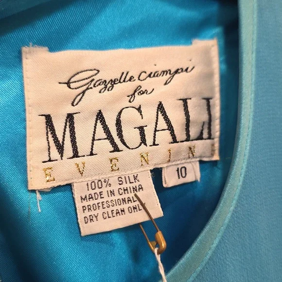 Gazelle Ciampi Magala Evening Dress 100 silk - Picture 4 of 11